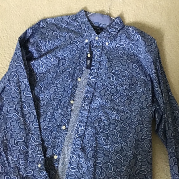 CROWN & IVY LS MENS SHIRT - Picture 12 of 14